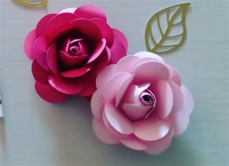Moldes De Rosas Para Imprimir Artesanato Passo A Pass
