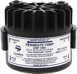 Aquatec AQUATEC ERP 1000 Permeate Pump Amazon Au Garden