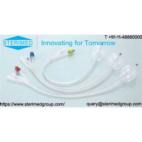 Foley Catheter Sterile Drain Query Latex Silicone Balloons Call