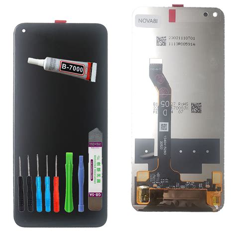 MH Écran pour Honor 50 Lite NTN-LX1, NTN-L22 Écran LCD + Touch +Outil ...