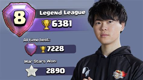 Gaku Global Rank Th Legend League Base With Link Th Trophy