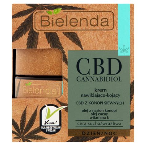 Bielenda Cbd Cannabidiol Krem Nawil Aj Co Koj Cy Na Dzie Noc Ml