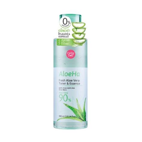 CATHY DOLL Aloe Ha Fresh Aloe Vera Toner & Essence | ลด 0 %