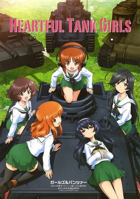 Actas Girls Und Panzer Hana Isuzu Yukari Akiyama Saori Takebe