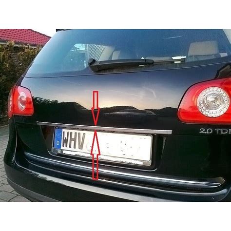 Ornament Cromat Portbagaj Deasupra La Numar Pentru Skoda Fabia Octavia