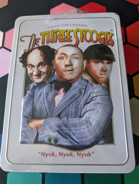 The Three Stooges Collectors Edition Dvd Metal Box Set Discs Sealed