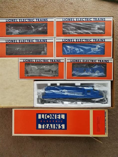 Lionel 6 11700 Conrail Limited Edition Train Set Nos Original Owner