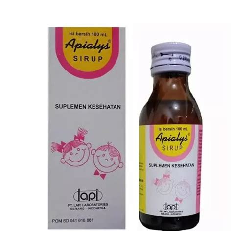 jual apialys syrup ml multivitamin shopee indonesia