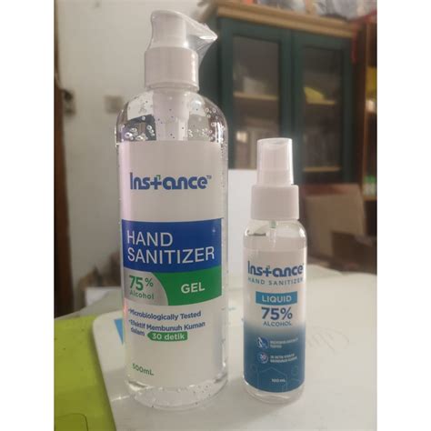 Jual Paket Botol Instance Hand Sanitizer Ml Gel Pump Dan Ml