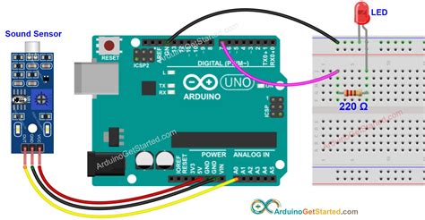 아두이노 소리 음성 사운드 센서 Led