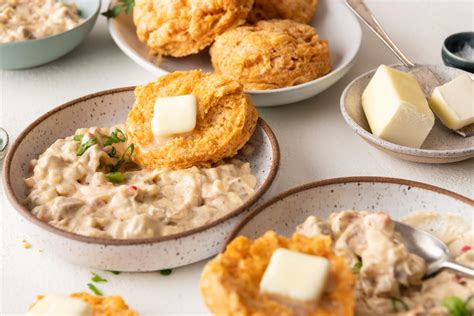 Creole Biscuits and Gravy - Challenge Dairy