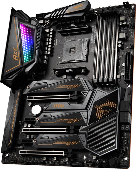 Best Buy MSI MEG X570 ACE Socket AM4 USB C Gen2 AMD Motherboard MEG