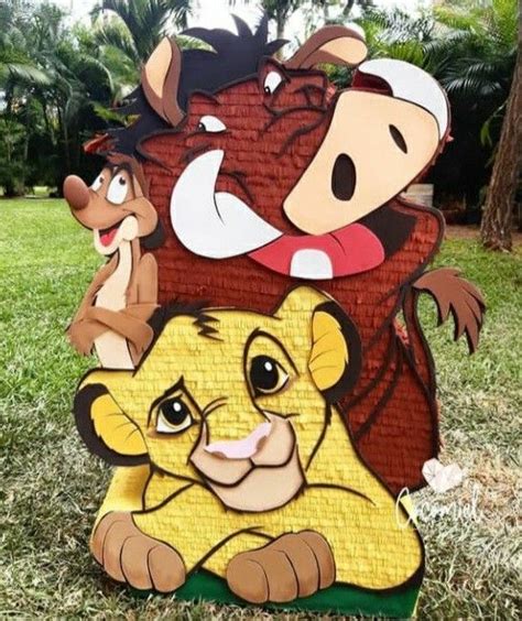 Piñata Simba Rey Leon Artofit