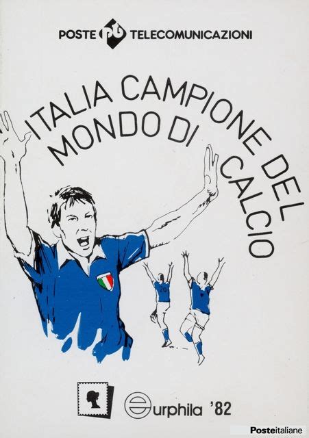 Cartolina Italia Campione Del Mondo Di Calcio Delle Poste E