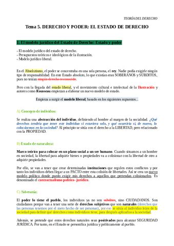 TEMA 5 Teoria Del Derecho Pdf