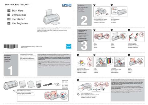 Notice Epson Stylus T Imprimante Jet D Encre Trouver Une Solution