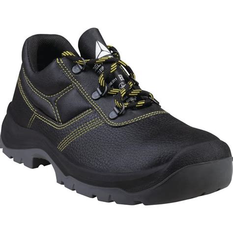 Safety Shoes Deltaplus Jet S P Black Low Cut Steel Toe Heavy Duty