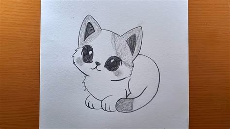 COMO DESENHAR UM GATINHO KAWAII PASSO A PASSO YouTube