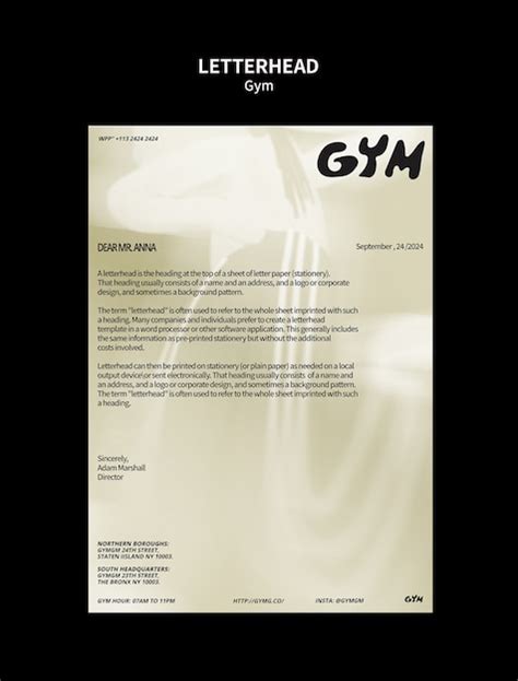 Motivation Letter Template - Free Vectors & PSDs to Download