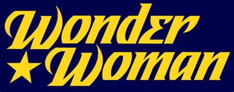 Wonder Woman Font Dafont