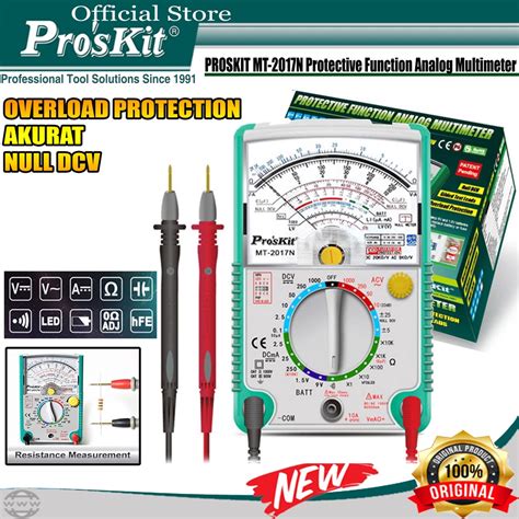 Jual Pro Skit Multitester Analog Mt N Smart Protection