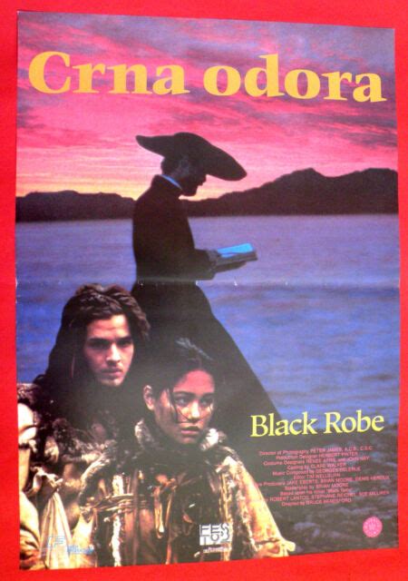 Black Robe 1991 Lothaire Bluteau Aden Young Sandrine Holt Rare Exyu