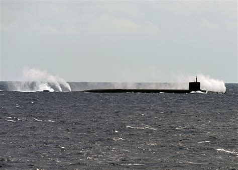 The Ohio Class Fleet Ballistic Missile Submarine Uss Maryland Ssbn