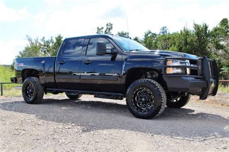 2014 CHEVROLET SILVERADO 2500 LTZ 1 OWNER BLACK ON BLACK LOW MILES