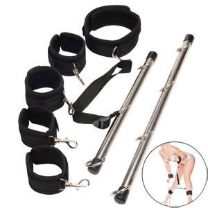 Fetish Spreader Restraint Bar Bondage Set Sex Toys Collar Handcuffs Footcuffs EBay