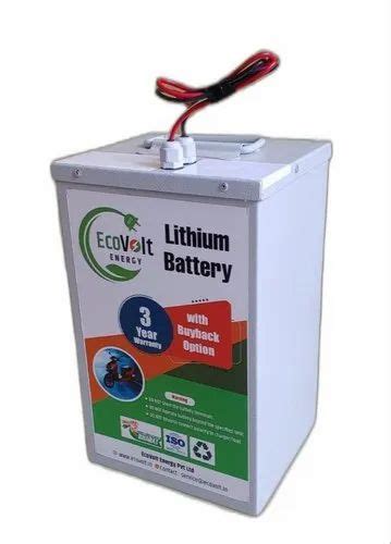 Ecovolt Ah Lithium Iron Phosphate Battery For Electric Vehicle