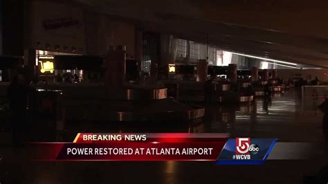 Power Restored At Atlanta Airport