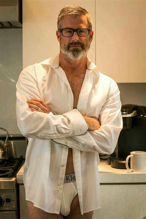 Hairy Men Older Mens Fashion Hot Dads Bear Men Hommes Sexy Mature Men Male Beauty Man