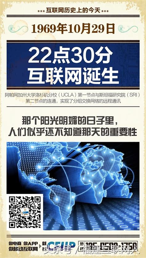 網際網路歷史上的今天1969年10月29日 網際網路誕生 每日頭條