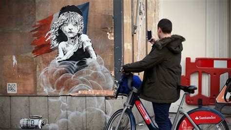 Banksy Takes Street Art Swipe At France On Migrant Crisis Cbc News