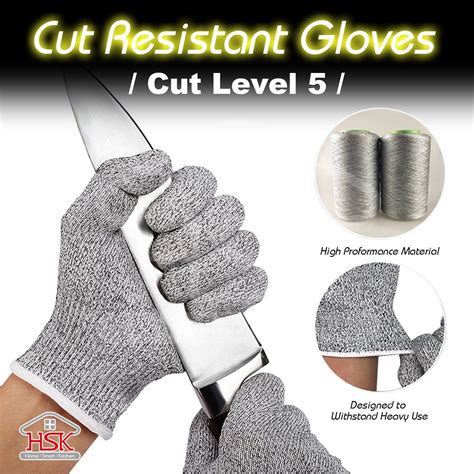 Stainless Steel Mesh Metal Glove Cut Resistant Gloves - Gardening