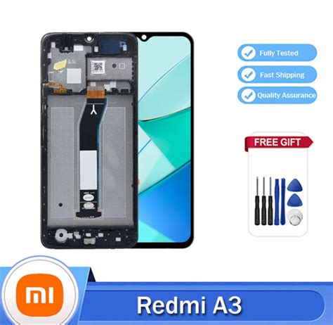 หน้าจอ6.71นิ้วสำหรับจอแสดงผล Lcd แบบสัมผัสหน้าจอ A3 Xiaomi Redmi พร้อม ...