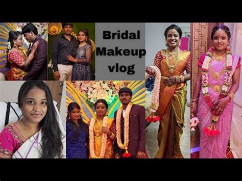 Dusky Skin Reception Muhurtham Makeup Vlog In Tamil Bride