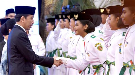 Resmi Ini Daftar Anggota Paskibraka 2023 Yang Dikukuhkan Jokowi