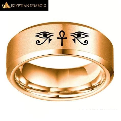 Udjat Ring Ancient Egypt Jewelry Egypt Jewelry Rings