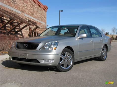 Millenium Silver Metallic Lexus Ls Sedan Photo