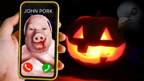 John Pork Is Calling On Halloween At 3AM Evil Bill Part 2 Evil Bill