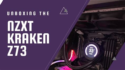 Unboxing The Nzxt Kraken Z73 Aio Is It Any Good Youtube