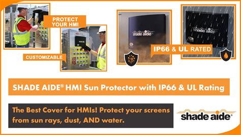 Shade Aide HMI Sun Protector With IP66 UL Rating YouTube