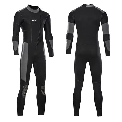 Snapklik ZCCO Mens Wetsuit Ultra Stretch 5mm Neoprene Swimsuit