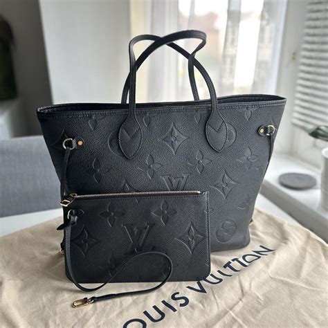 Louis Vuitton Neverfull Monogram In Black With Depop