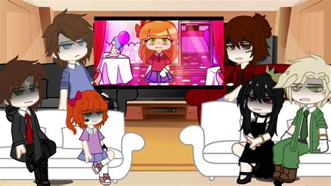 Fandoms React To Elizabeth Afton Gacha Club Fnaf Youtube