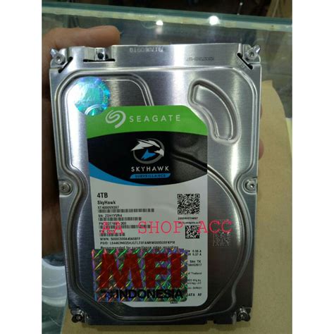 Jual Hardisk 4TB Khusus CCTV Seagate Skyhawk MFI Resmi Garansi 3 Tahun