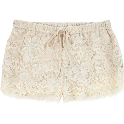 Haute Hippie Lace Cotton Blend Mini Shorts And Other Apparel