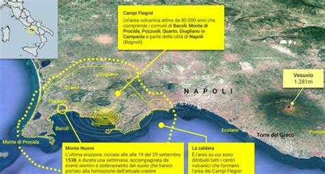 Campi Flegrei La Mappa Del Supervulcano Che Minaccia Napoli Corriere It