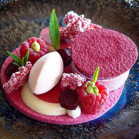 Raspberry Dessert By Mauritsvdvooren 💚 💚 Follow Cookniche For Trendy